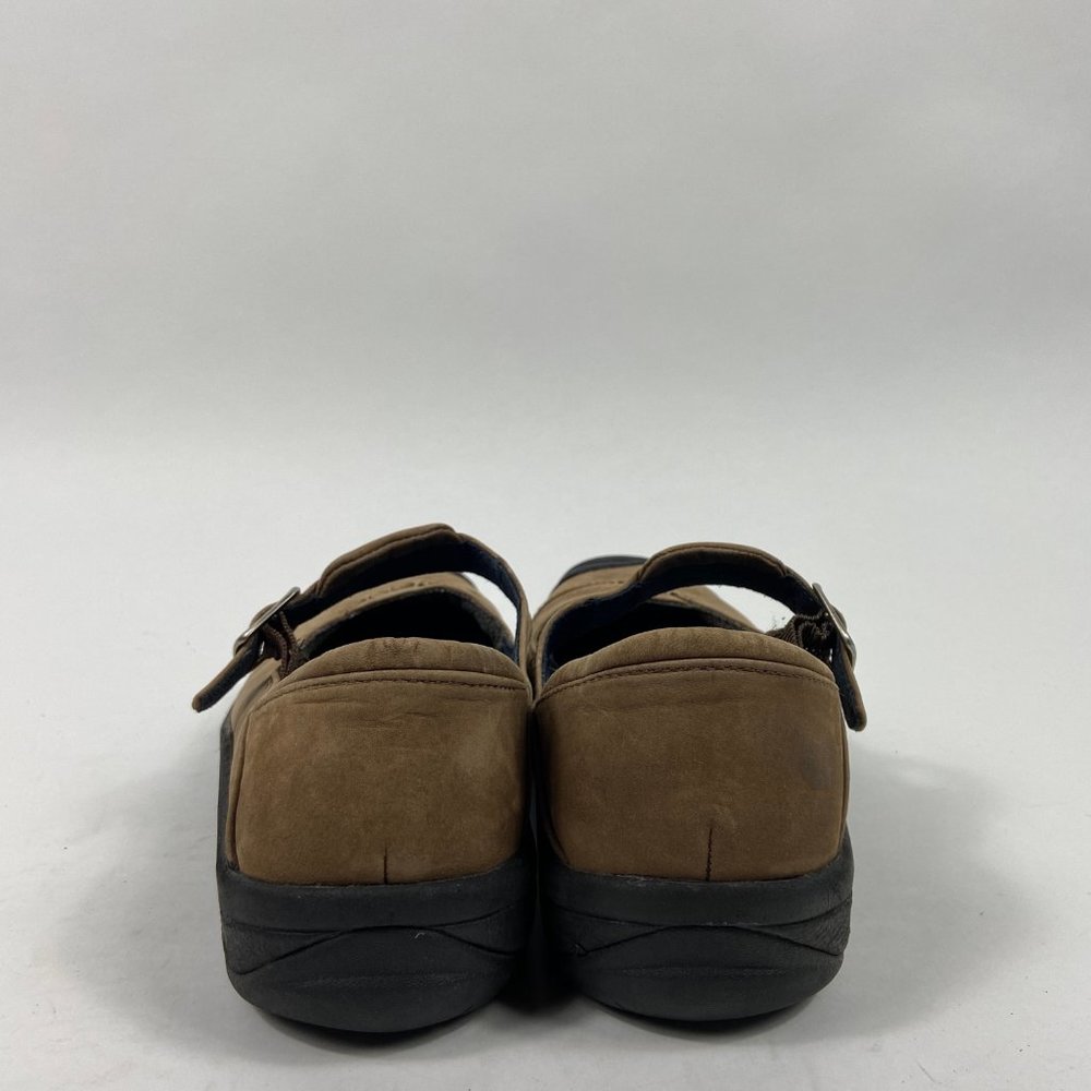 Keen Brown Mary Jane Flats - Picture 2 of 7